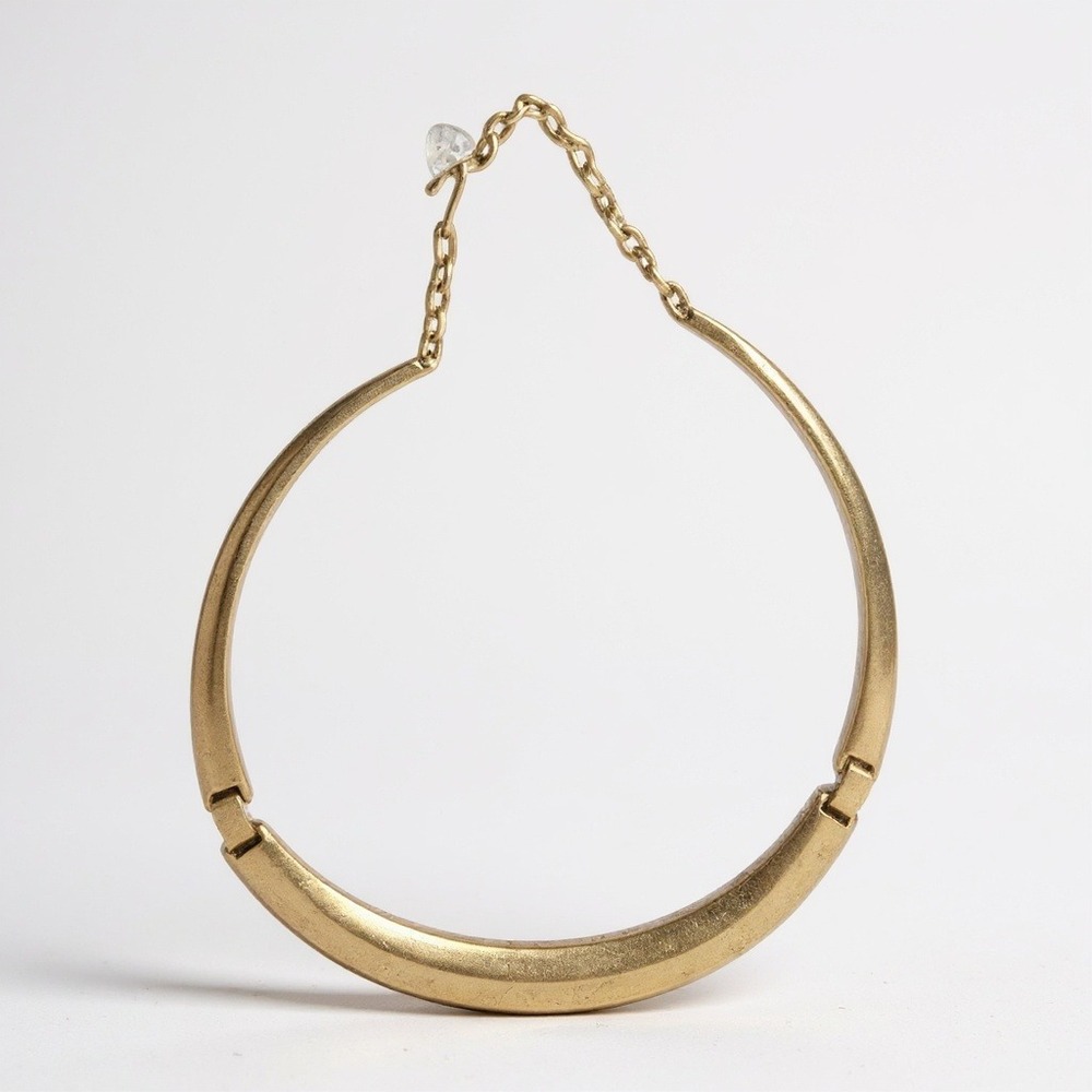 Silver Tone Collar Necklace Adjustable Chain Minimalist Women's Jewelry‎